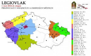 LEGIOVLAK trasy