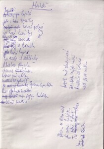 herbář text